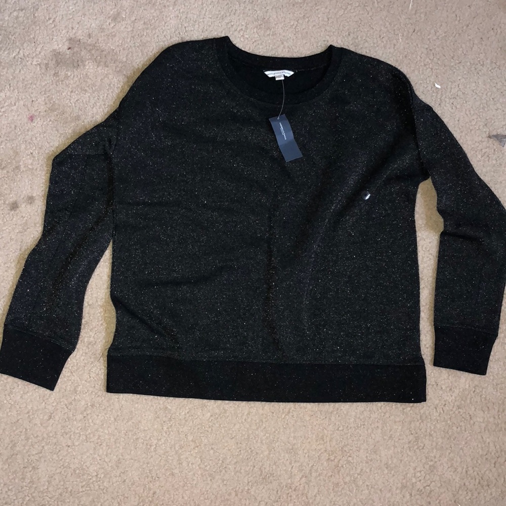 Sparkly black sweater